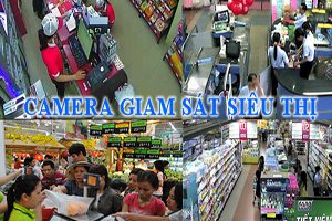 Lắp đặt camera an ninh chống trộm cắp siêu thị